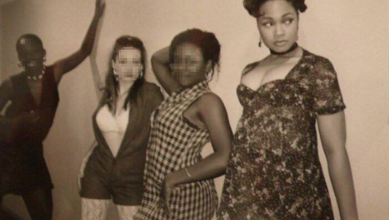 Yours truly, in the ’90s-est picture to ever 90, circa 1993 (courtesy of Maiysha Kai)